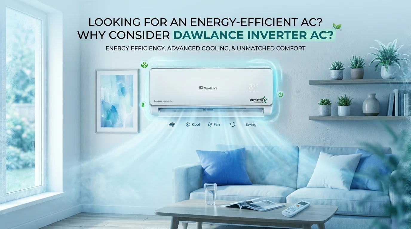 Looking for an Energy-Efficient AC? Why Consider Dawlance Inverter AC?