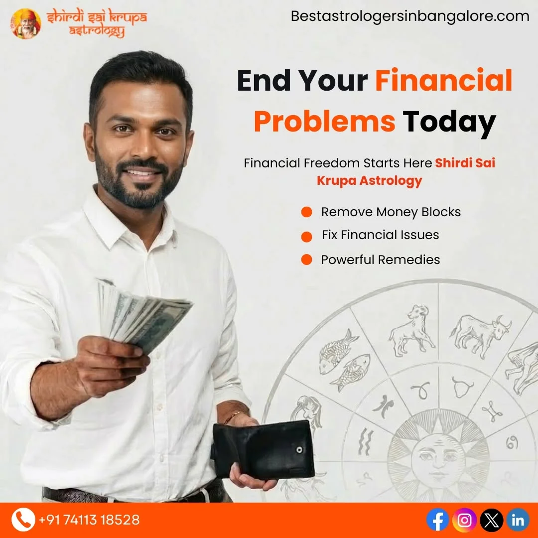 Financial Problems and Vedic Astrology: Finding Traditional Guidance During Challenging Times - Best astrologer in Bangalore