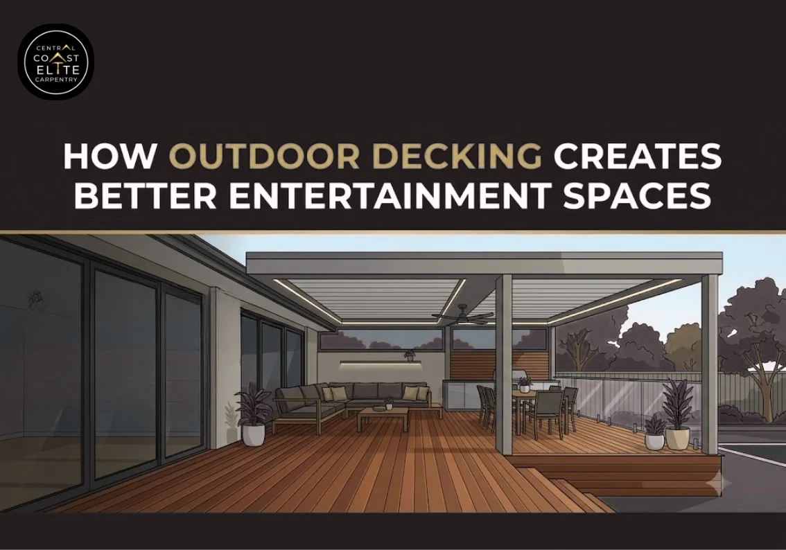 How Outdoor Decking Central Coast Creates Better Entertainment Spaces