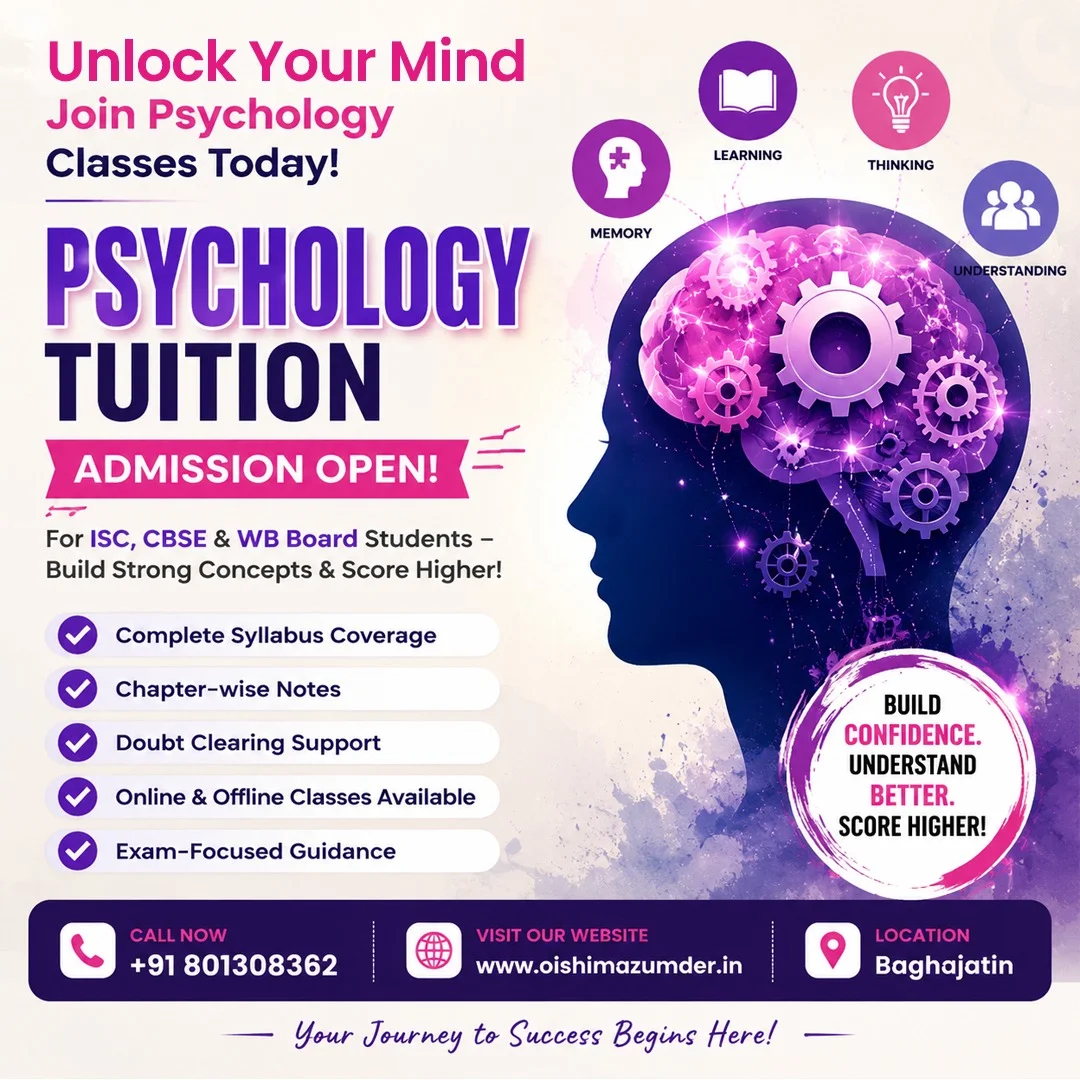 Achieve Academic Excellence with a Psychology Home Tutor in Kolkata