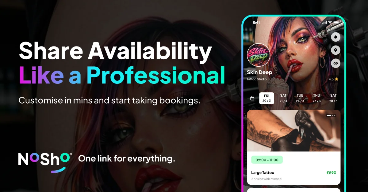 Website Booking System for Small Businesses | NoSho