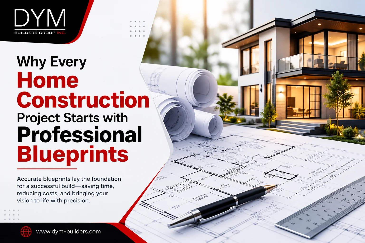 Why Every Home Construction Project Starts with Professional Blueprints