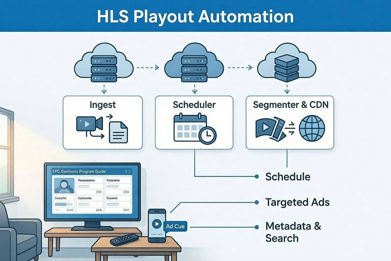 HLS Playout Automation Explained: What Is EPG and Why Does It Matter?
