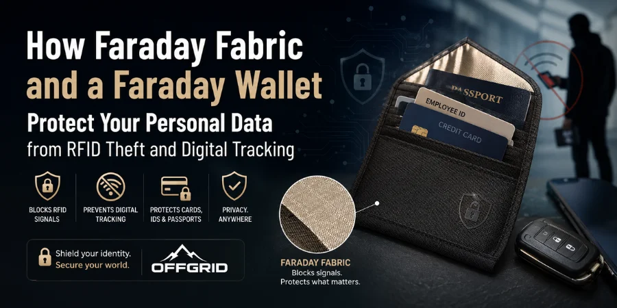 How Faraday Fabric and a Faraday Wallet Protect Your Personal Data from RFID Theft and Digital Tracking