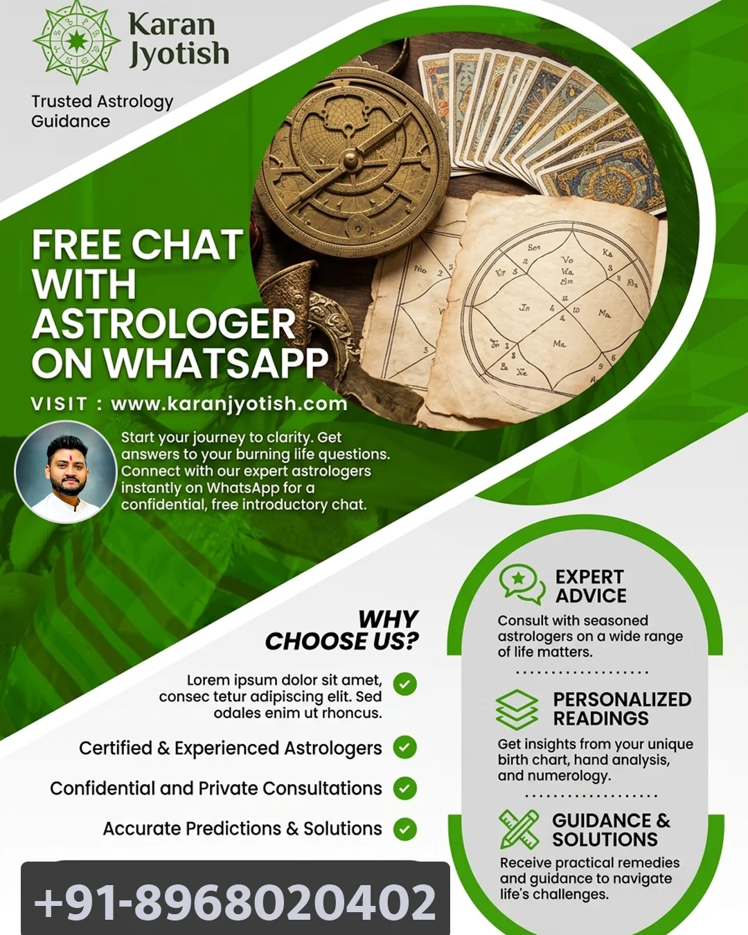 Free Chat With Astrologer on Whatsapp