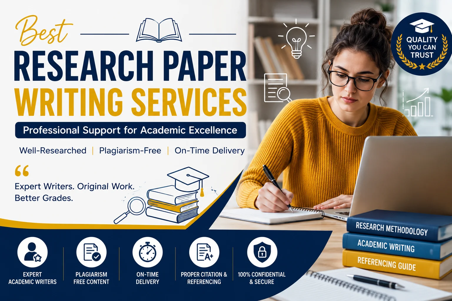 Best Research Paper Writing Services: A Smart Solution for Academic Excellence