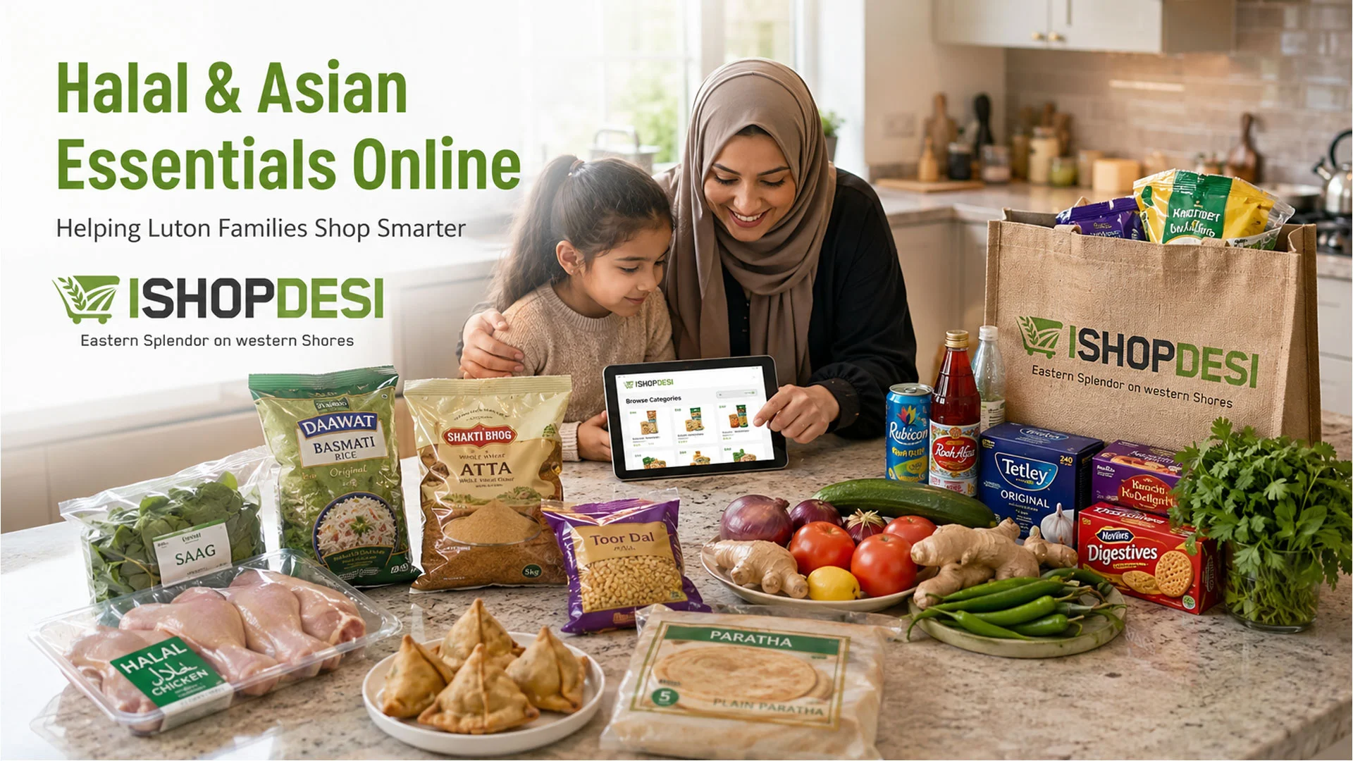 How IShopDesi Helps Luton Families Shop Halal and Asian Essentials Online