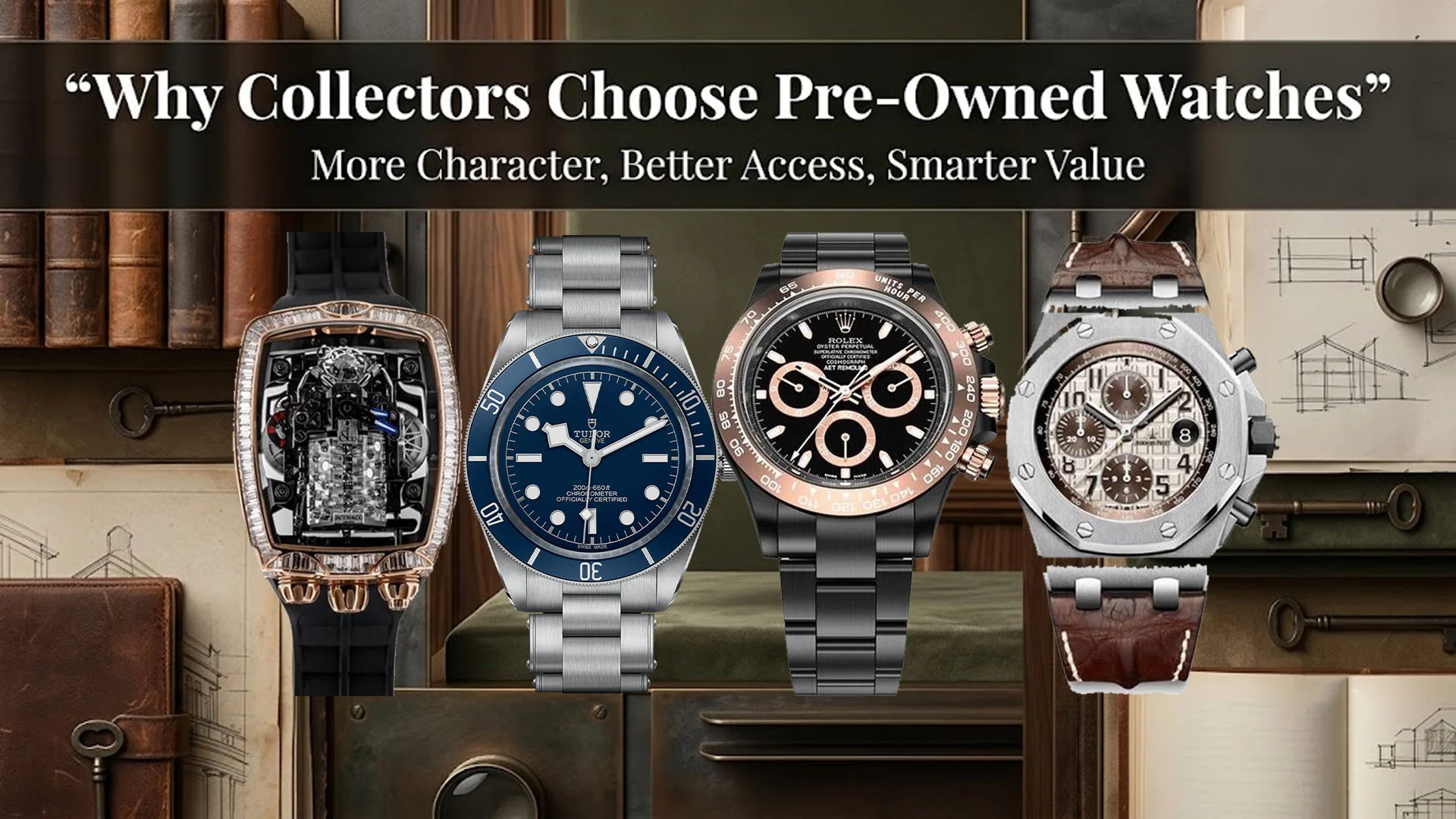 Why More Collectors Are Choosing Pre-Owned Luxury Watches Over Brand-New Timepieces