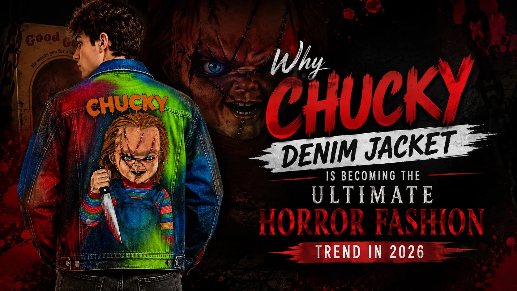Why Chucky Denim Jacket Is Becoming the Ultimate Horror Fashion Trend in 2026