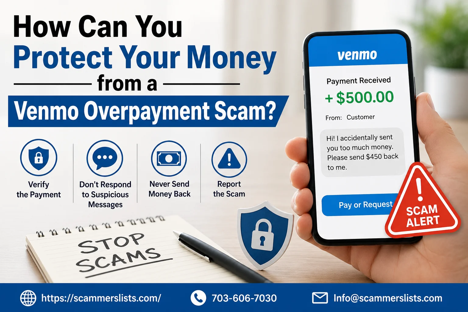 How Can You Protect Your Money from a Venmo Overpayment Scam?