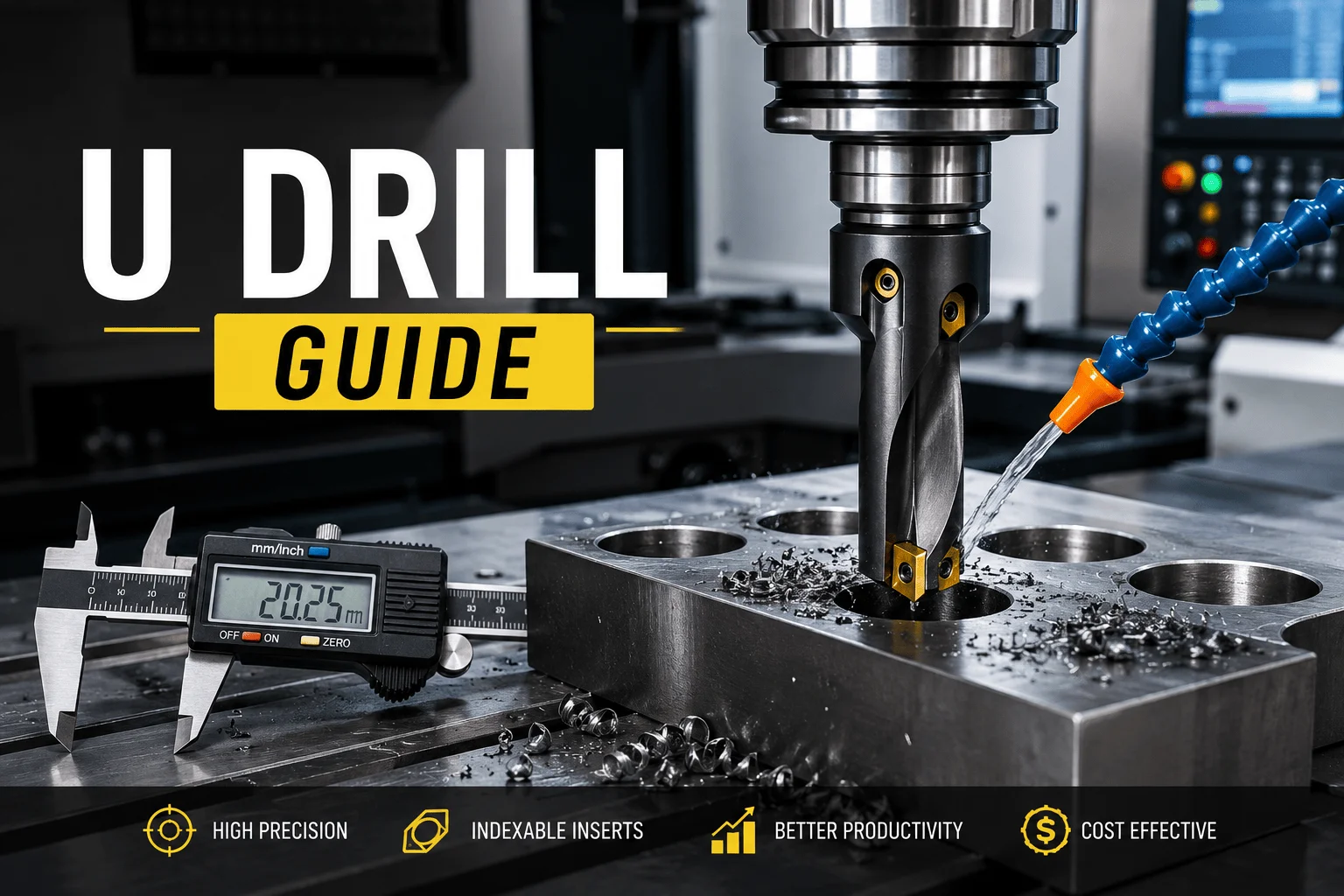 What Is a U Drill? Features, Benefits, and Applications