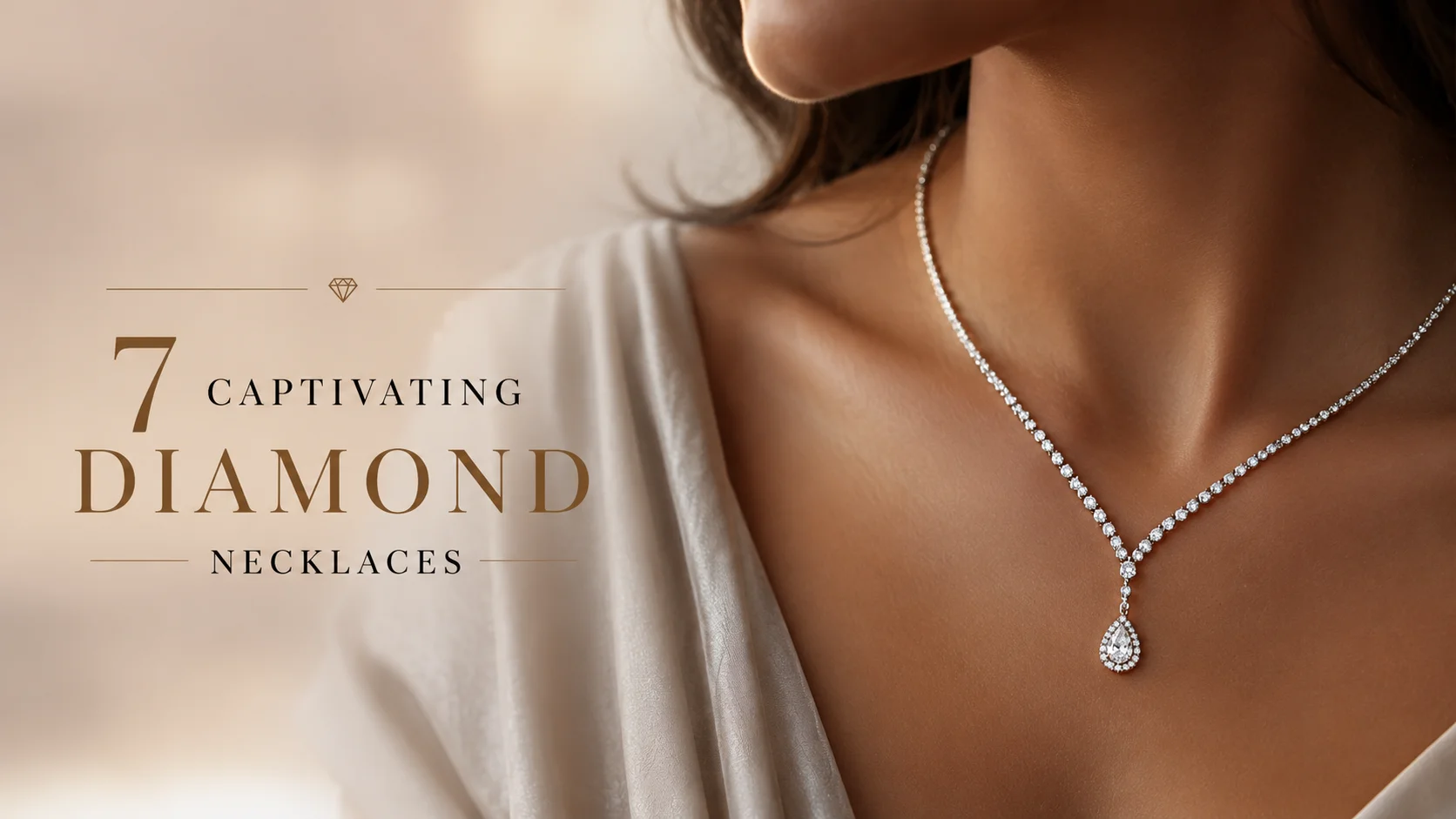 The 7 Most Captivating Diamond Necklace Designs That Turn Simple Outfits Into Statement Looks