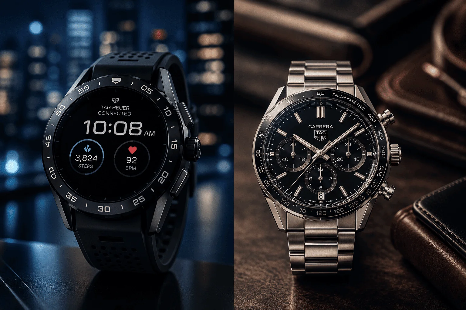 The Battle Between TAG Heuer Connected and Analog Watches