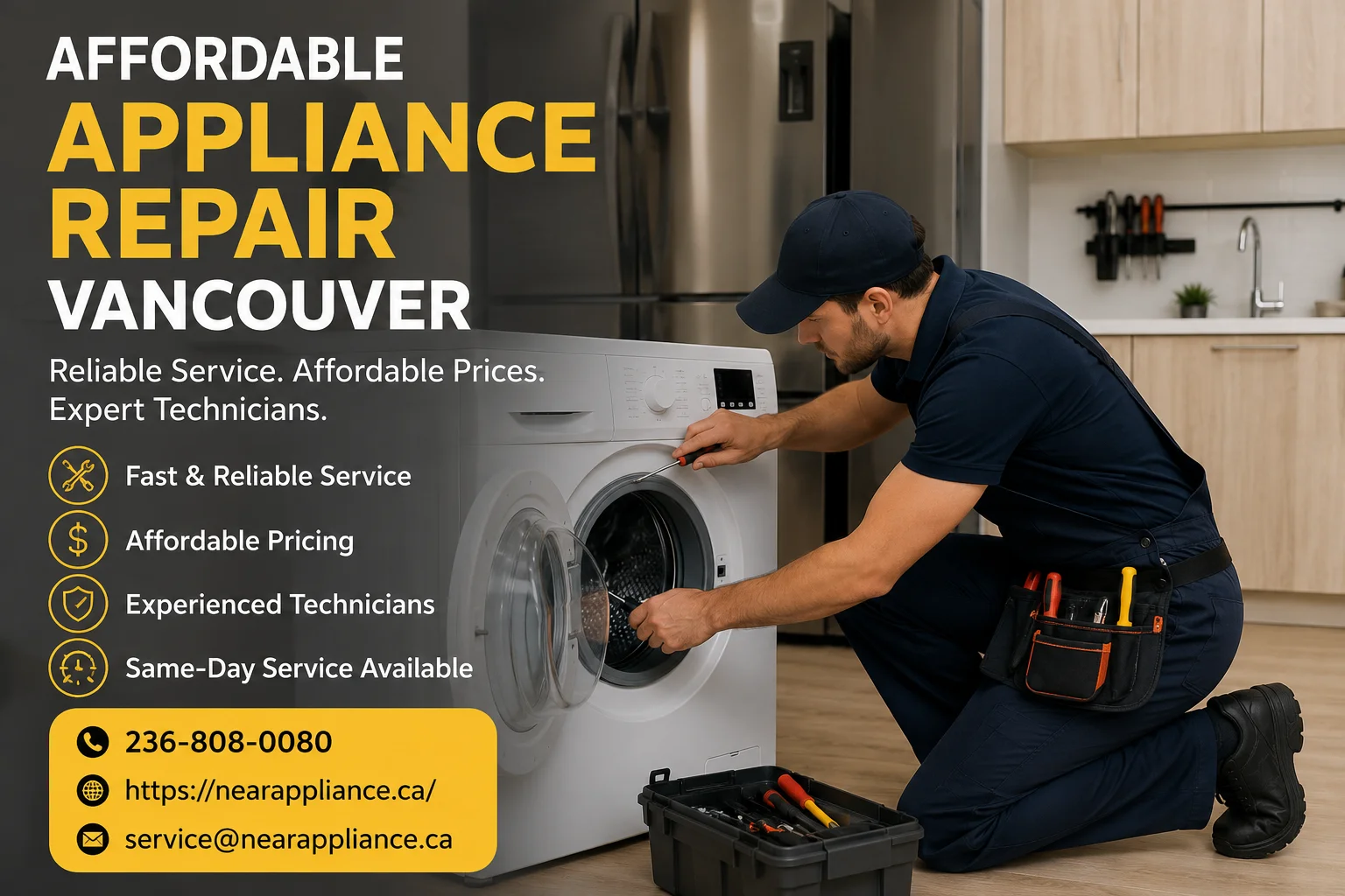 Are Affordable Appliance Repair Services Available in Vancouver?