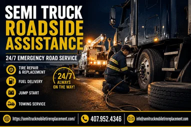 How Quickly Can Semi Truck Roadside Assistance Reach You?