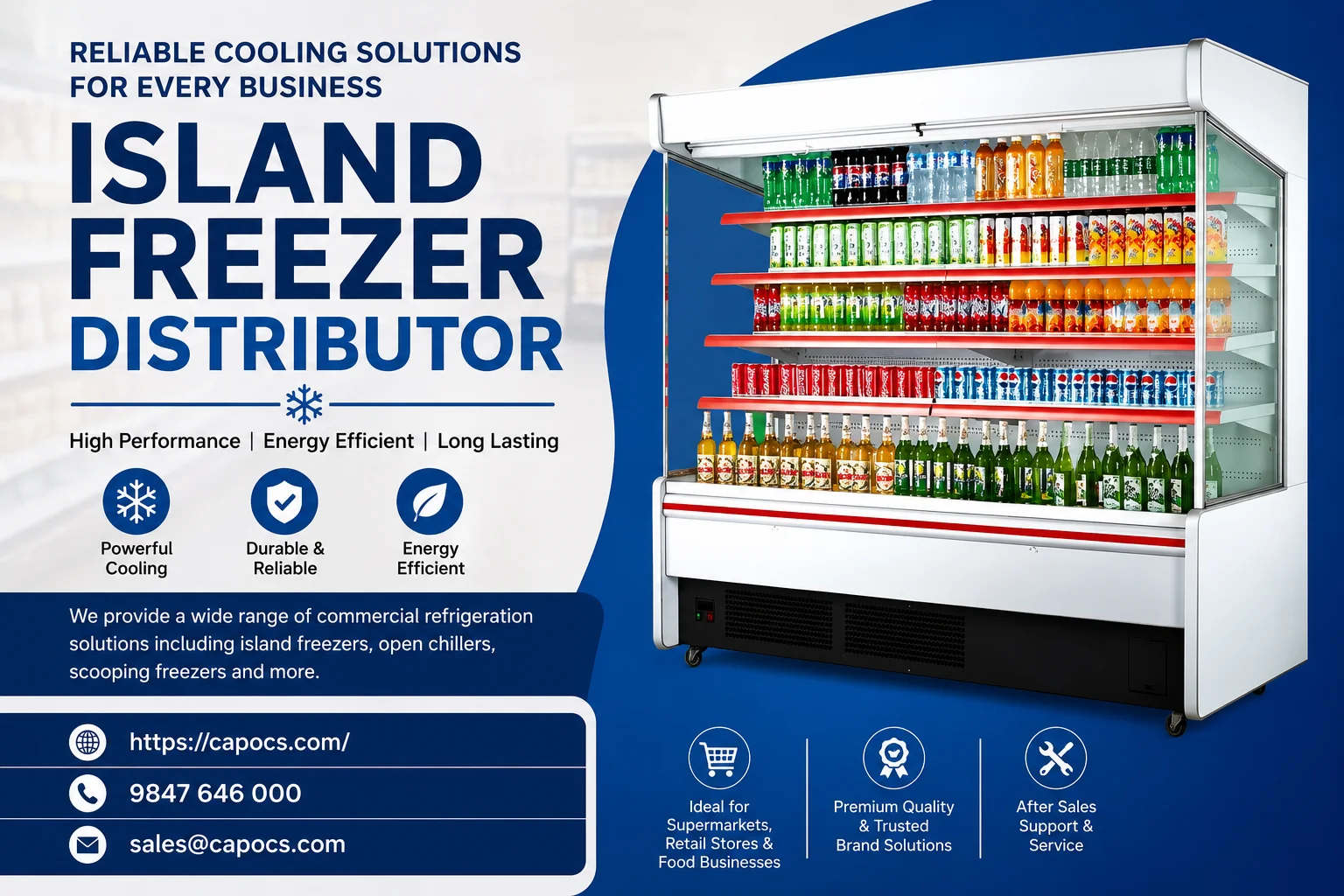 What to Ask Before Choosing an Island Freezer Distributor