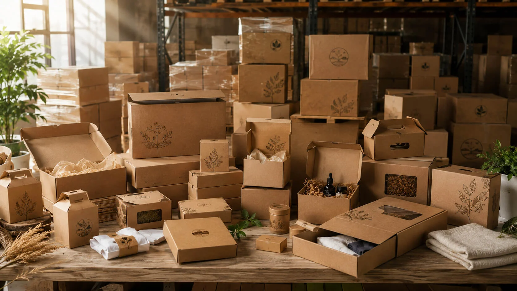 Why Custom Kraft Packaging Wholesale Helps Growing Brands?