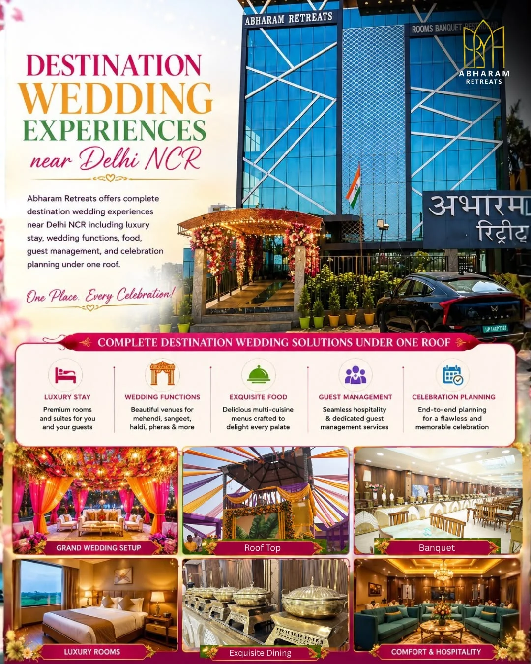 Book the Best Hotel & Banquet Hall in Ghaziabad for Weddings, Stay & Business Events