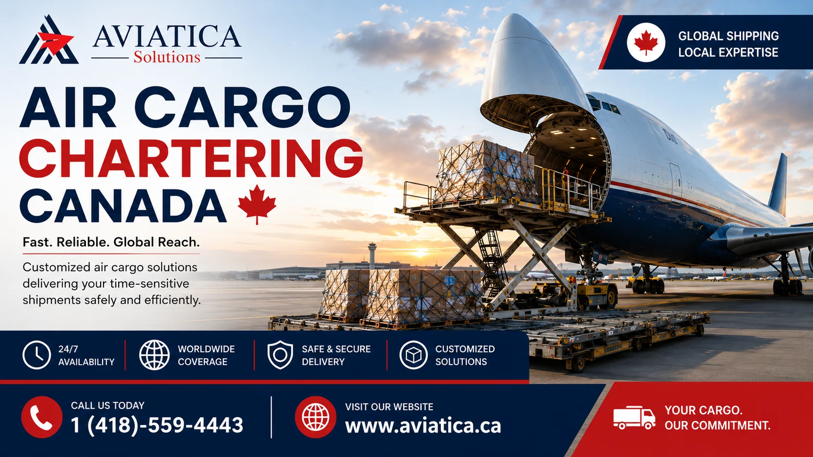 Air Cargo Chartering Canada