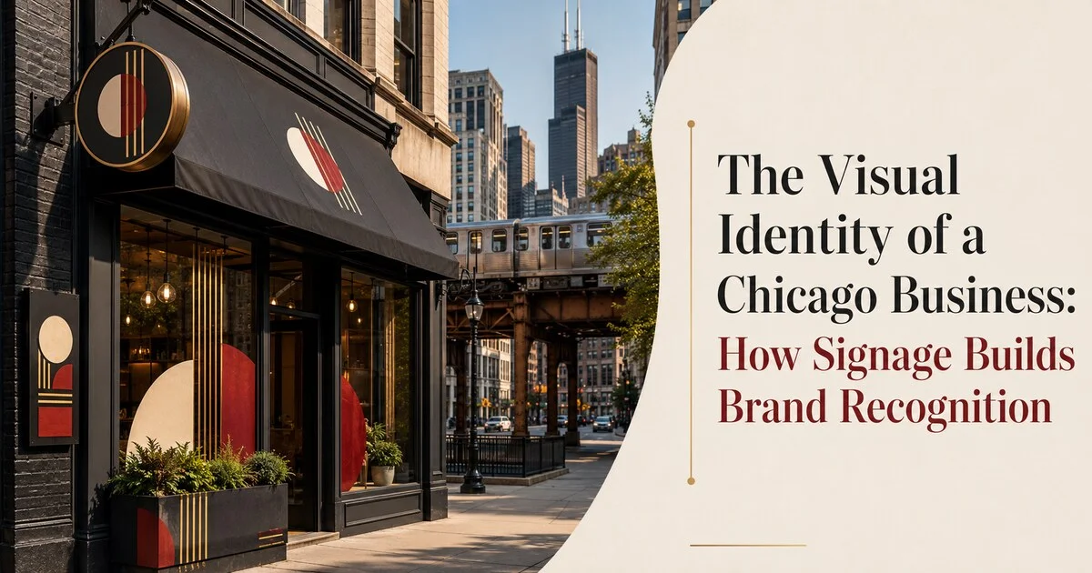 The Visual Identity of a Chicago Business: How Signage Builds Brand Recognition