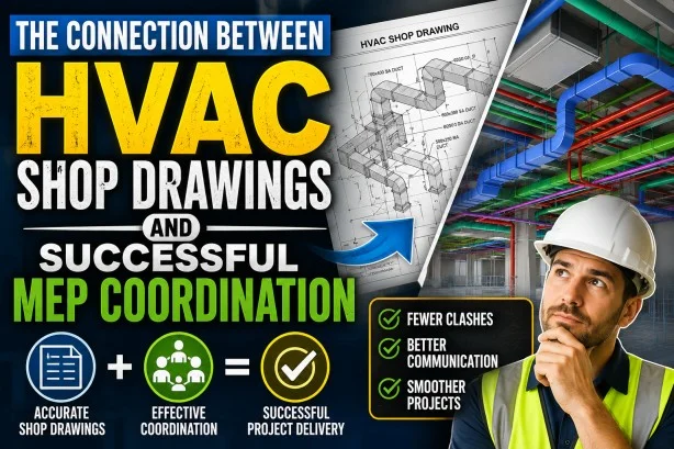 The Connection Between HVAC Shop Drawings and Successful MEP Coordination