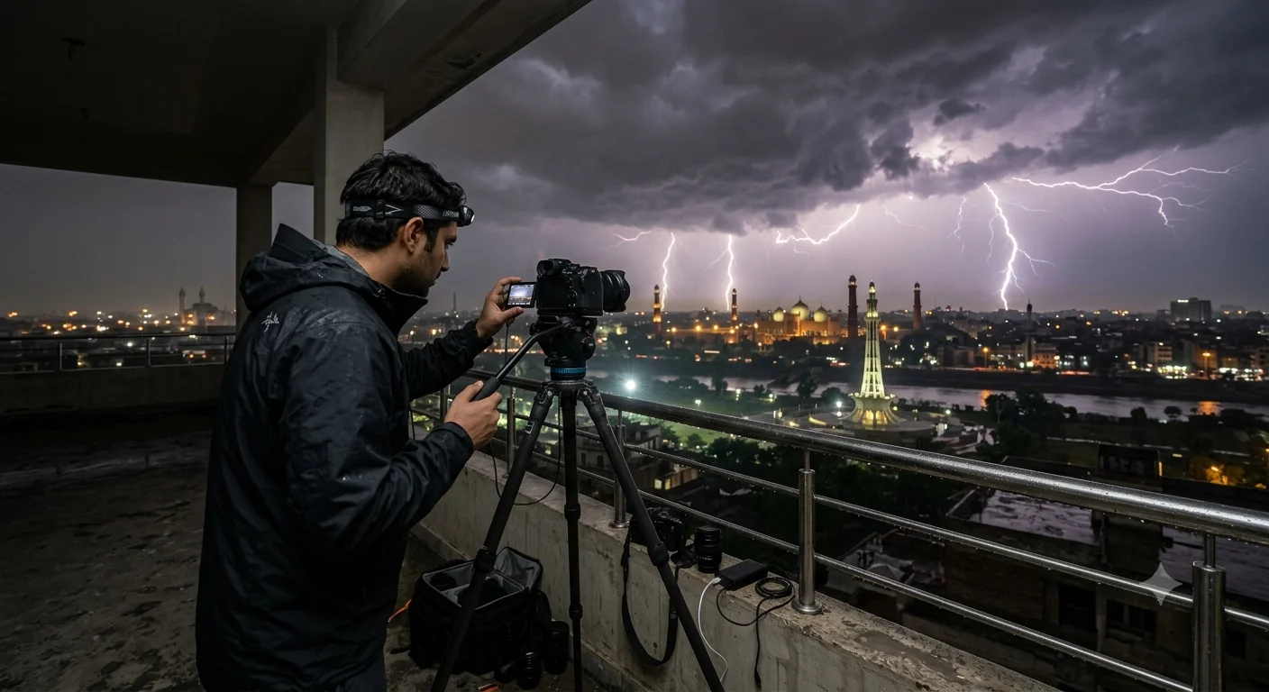 How to Capture Lightning Safely With a Mirrorless Camera During Storm Season