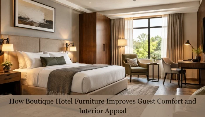 How Boutique Hotel Furniture Improves Guest Comfort and Interior Appeal