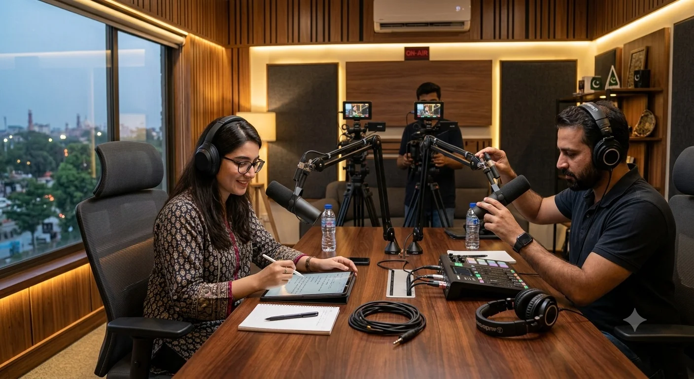How to Prepare for Your First Podcast Recording Session Without Wasting Studio Time