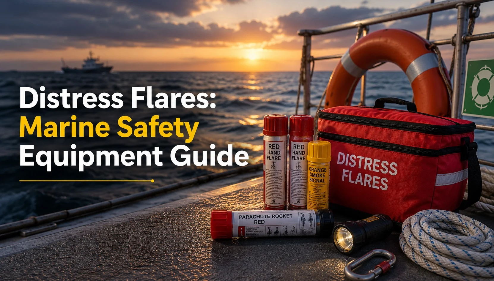Distress Flares: ADEC Marine's Marine Safety Equipment Guide