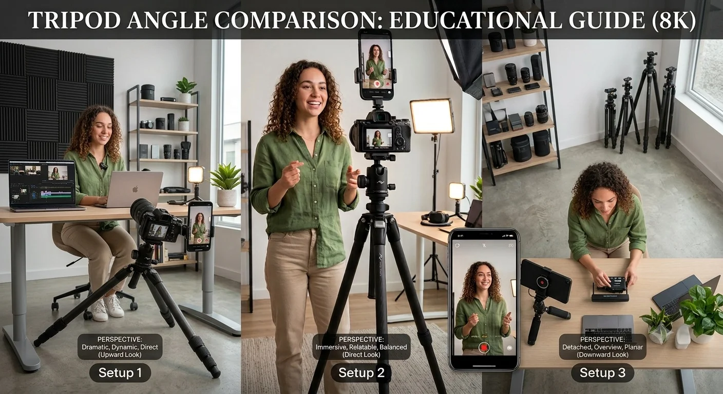 Tripod Height vs Camera Angle: Which One Improves Reel Engagement More?