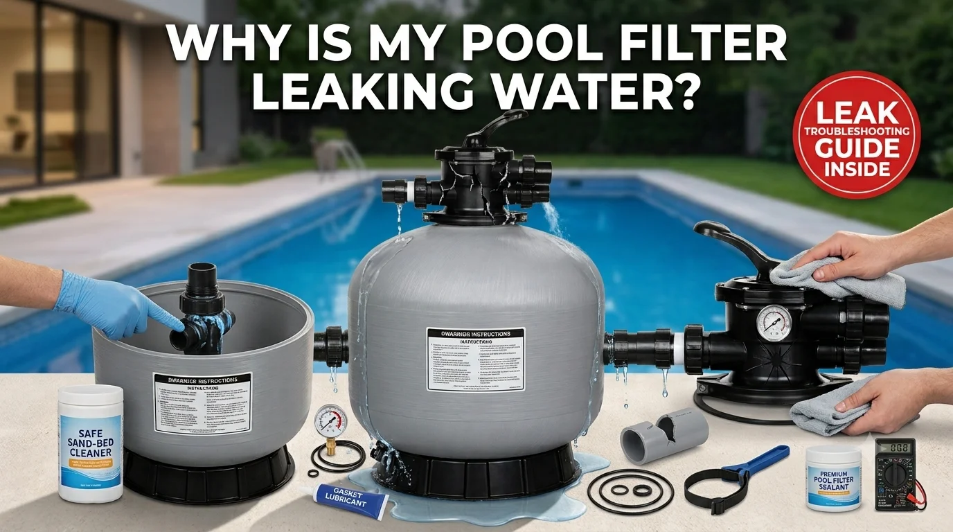 Why Is My Pool Filter Leaking Water?