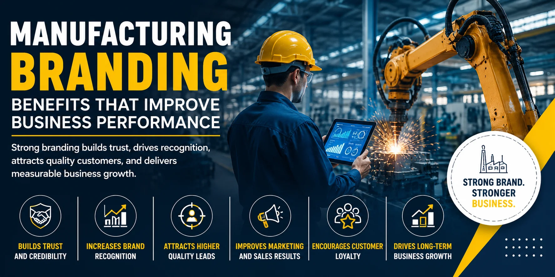 Manufacturing Branding Benefits That Improve Business Performance