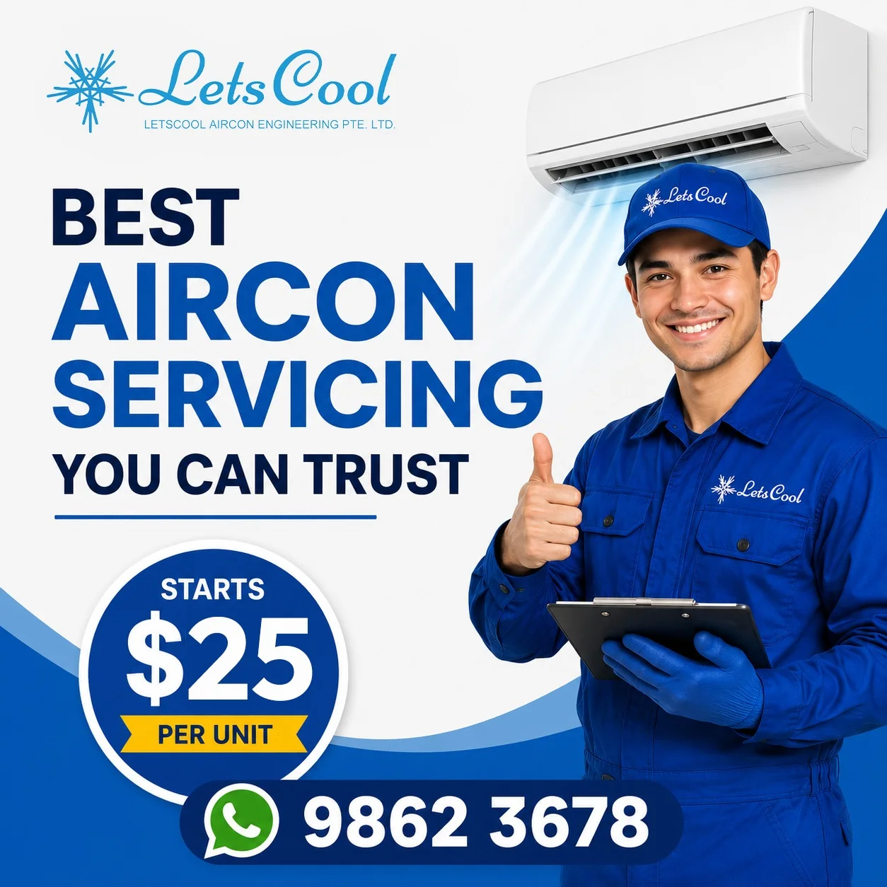 Can aircon servicing improve cooling performance?