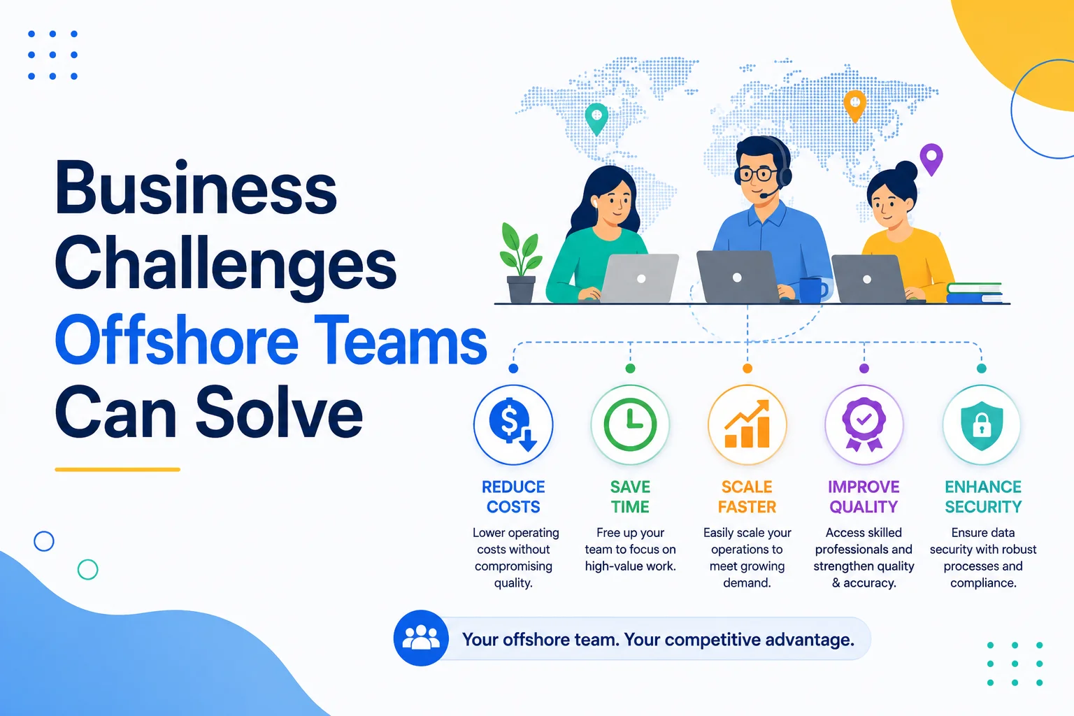 Top Business Challenges Solved by Offshore Staffing in 2026