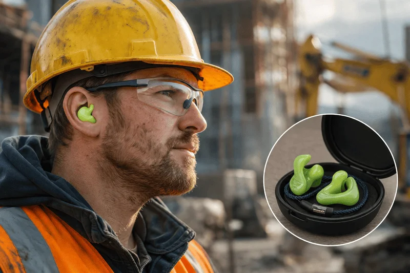 Why Construction Workers Should Buy Custom Earplugs