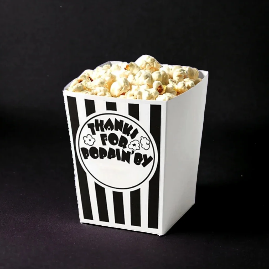 Popcorn Boxes That Make Every Serving More Memorable