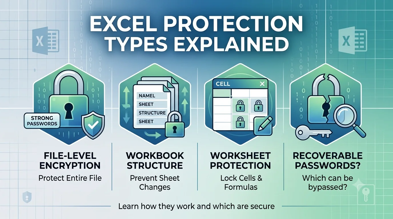 Excel Protection Types: Complete Guide to Protecting and Recovering Excel Files