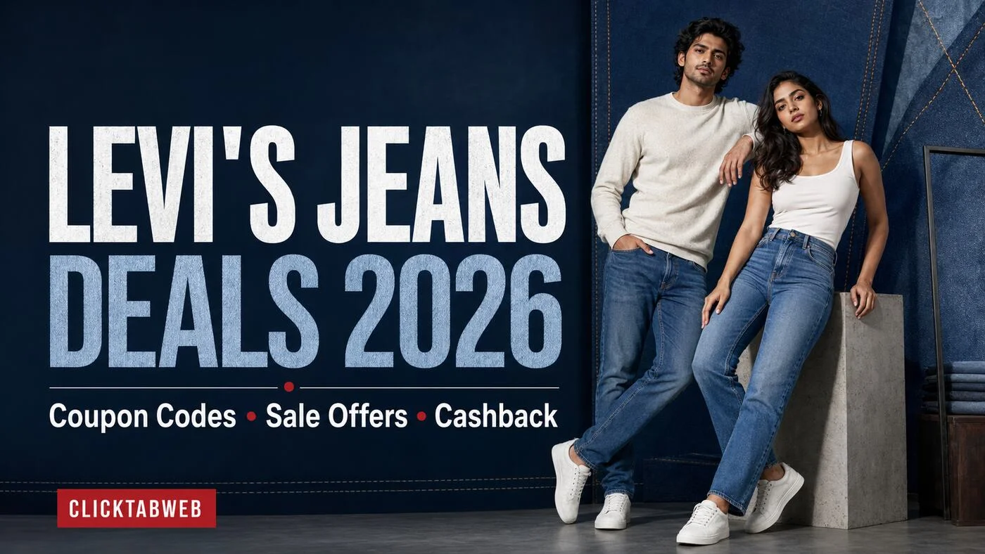Levi’s Jeans Deals, Coupon Codes and Cashback Offers 2026