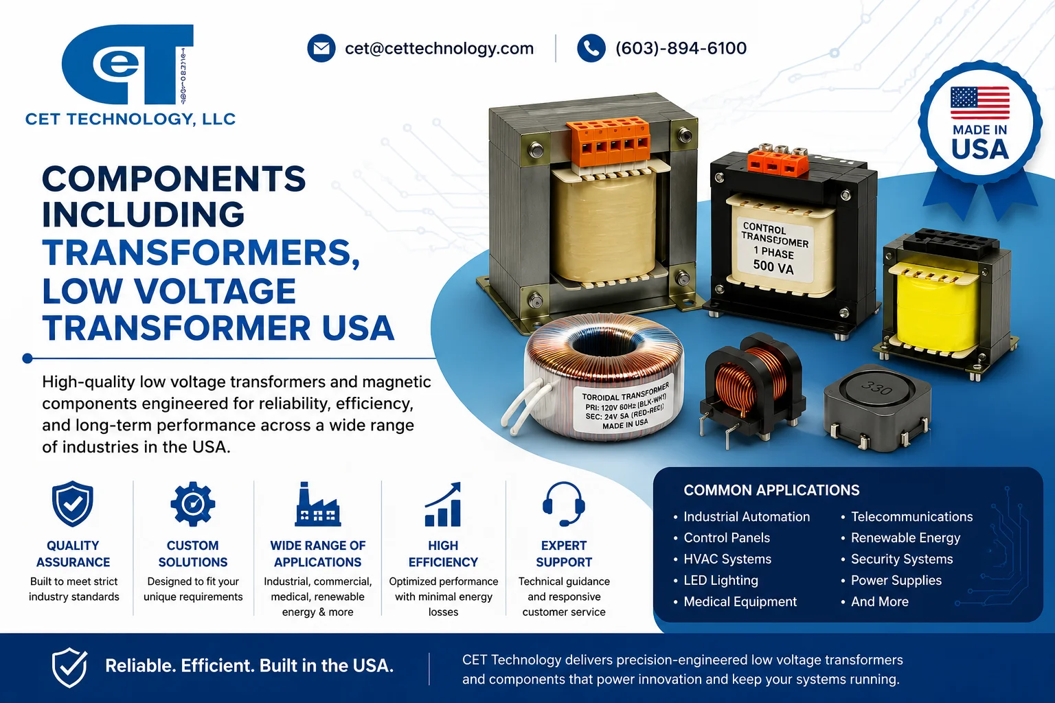 The Evolving Applications of Low Voltage Transformers in the USA
