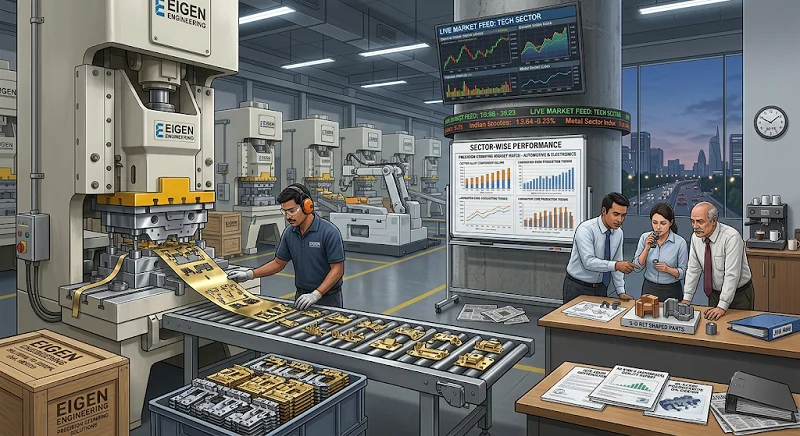 Why Precision Metal Stamping Is the Backbone of Indian Manufacturing?