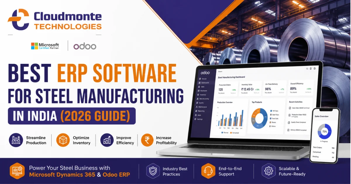 Best ERP Software for Steel Manufacturing in India (2026 Guide)