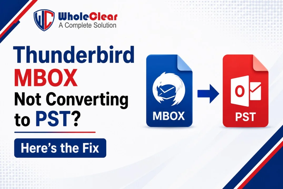 Thunderbird MBOX Not Converting to PST? Here's the fix