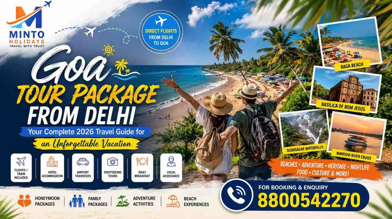 Goa Tour Package from Delhi