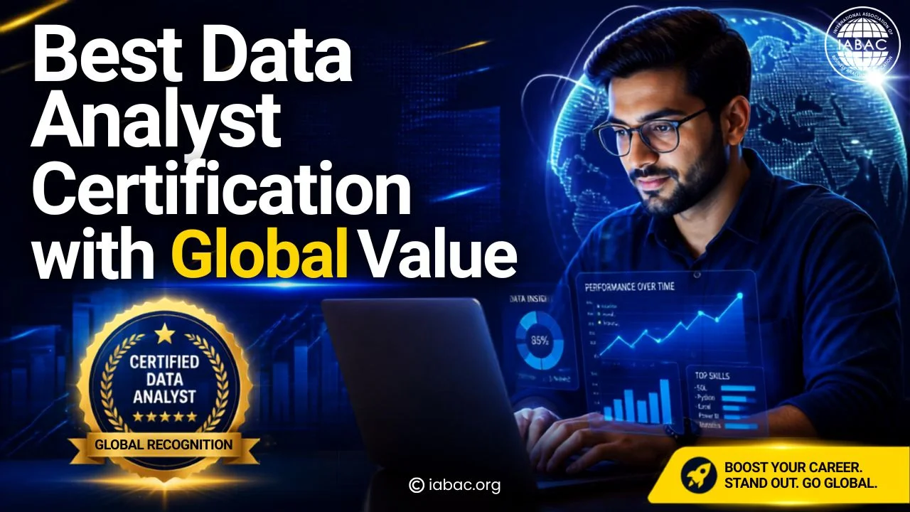 Best Data Analyst Certification with Global Value | IABAC