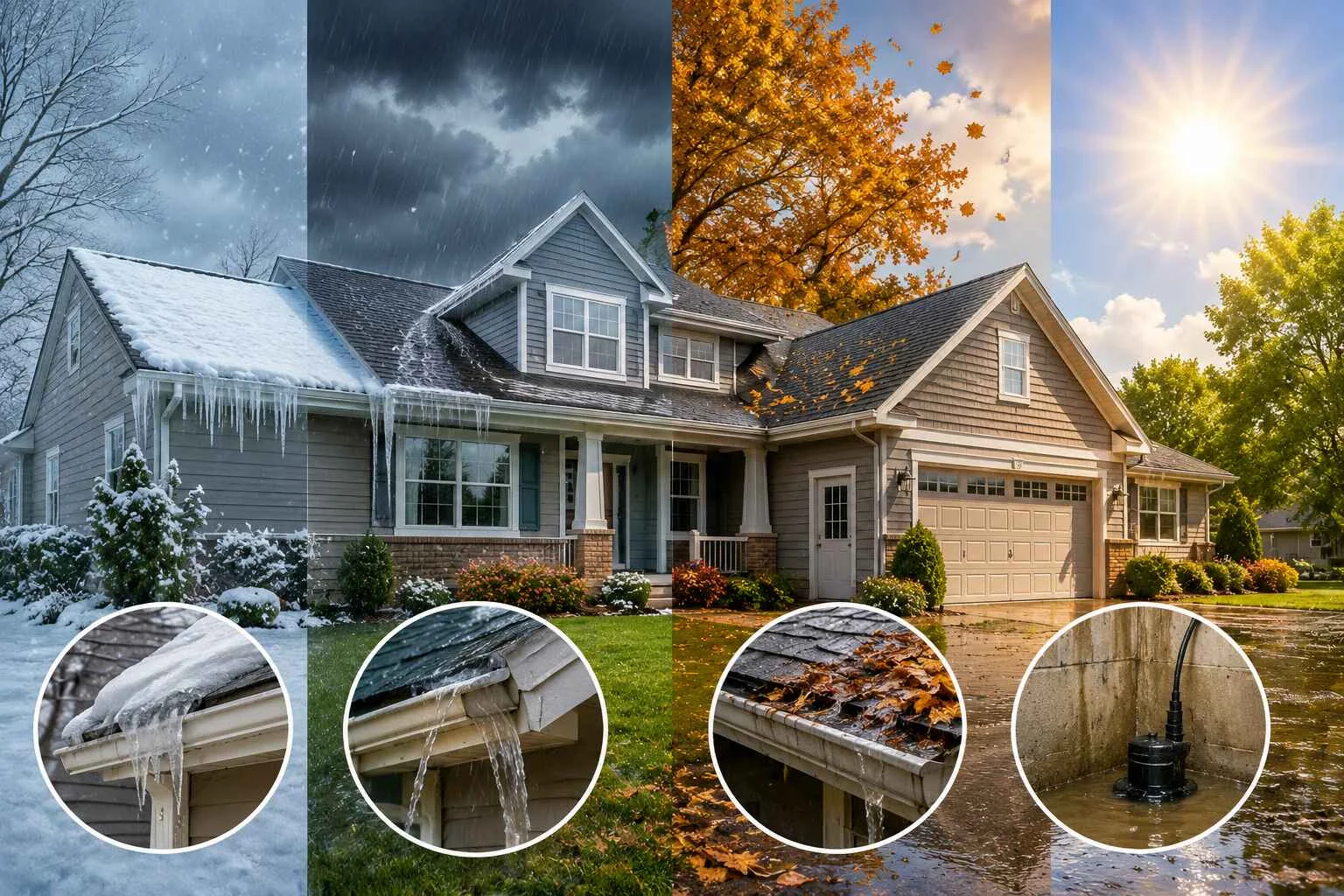 How Seasonal Weather Increases the Risk of Water Damage