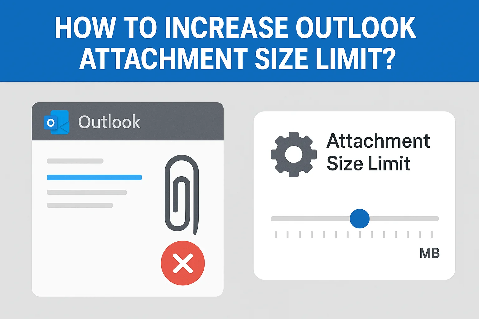 Increase Outlook Attachment Size Limit Setting