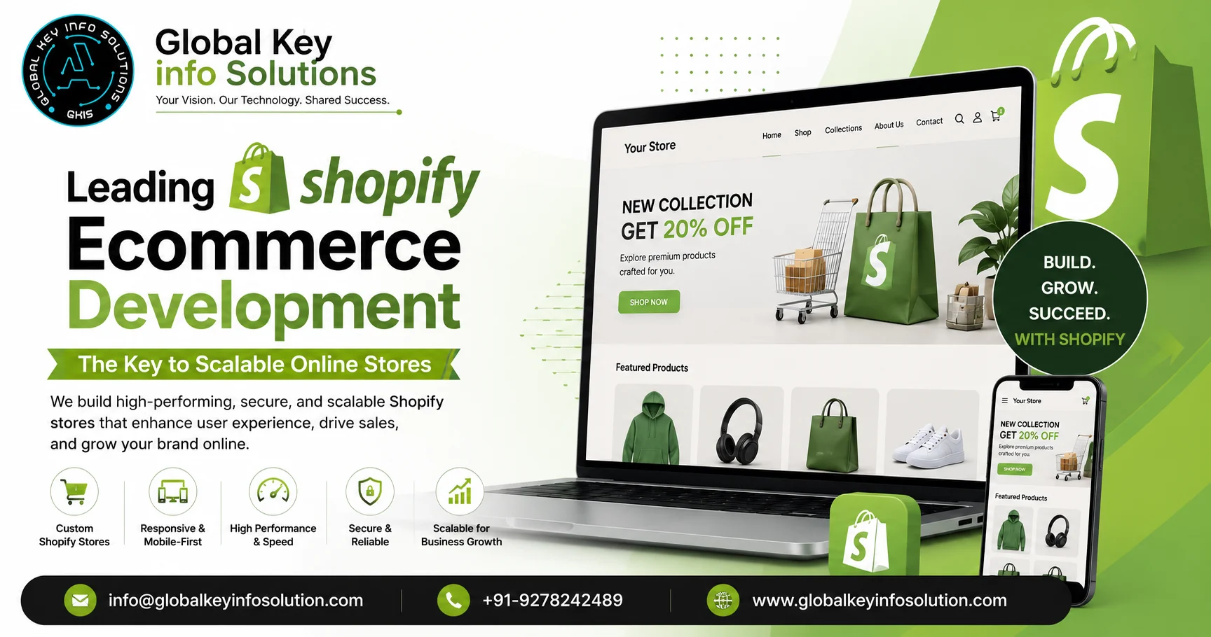 Leading Shopify Ecommerce Development: The Key to Scalable Online Stores