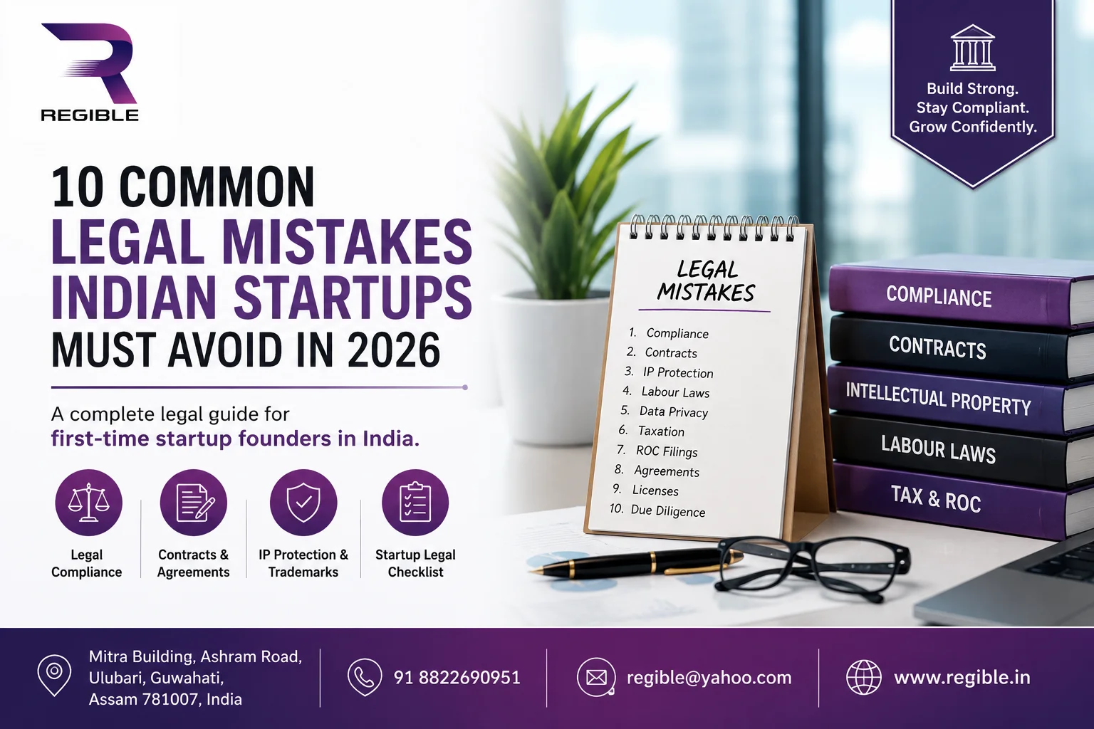 10 Common Legal Mistakes Indian Startups Must Avoid in 2026