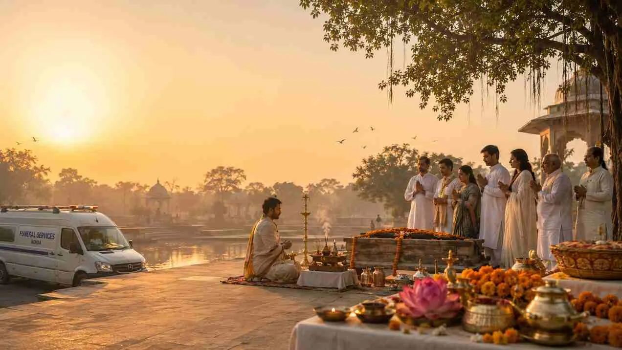 Last Rites Services Noida – Compassionate Funeral Support with Hindon Cremation