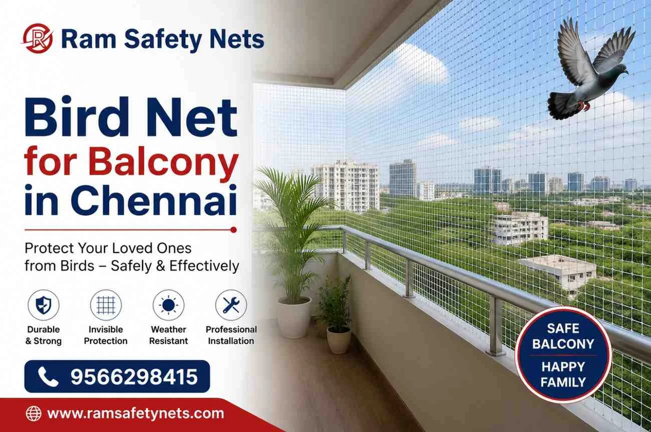 Bird Net for Balcony in Chennai